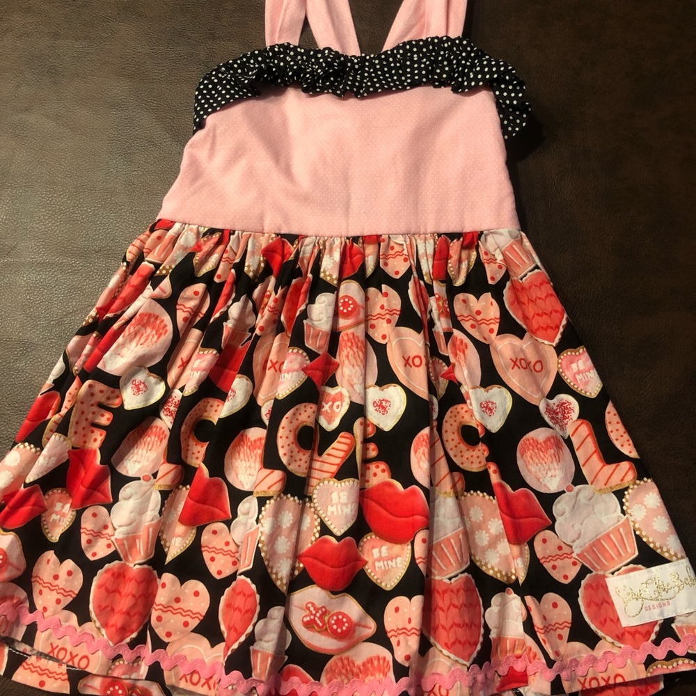 3T heart dress from Etsy shop Very Chic Baby!